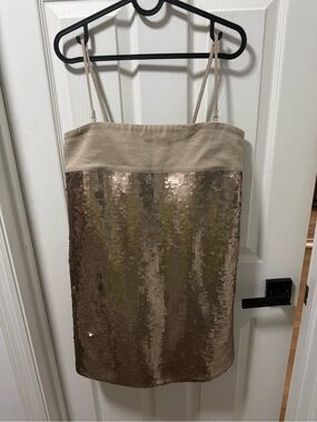 Aje studio sequin dress like new size 12